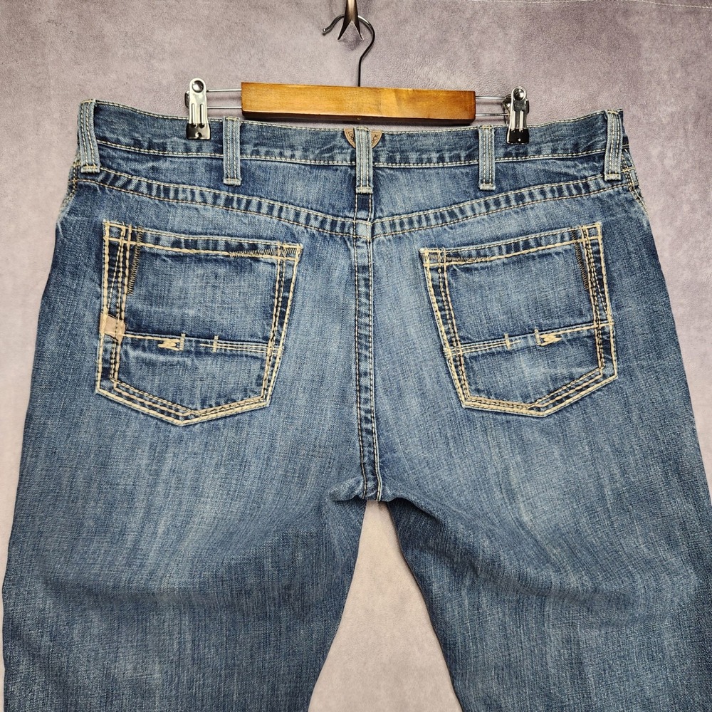 Ariat M-Series M2 Low Rise Bootcut Jeans Mens 40x30 Medium Wash 10012136